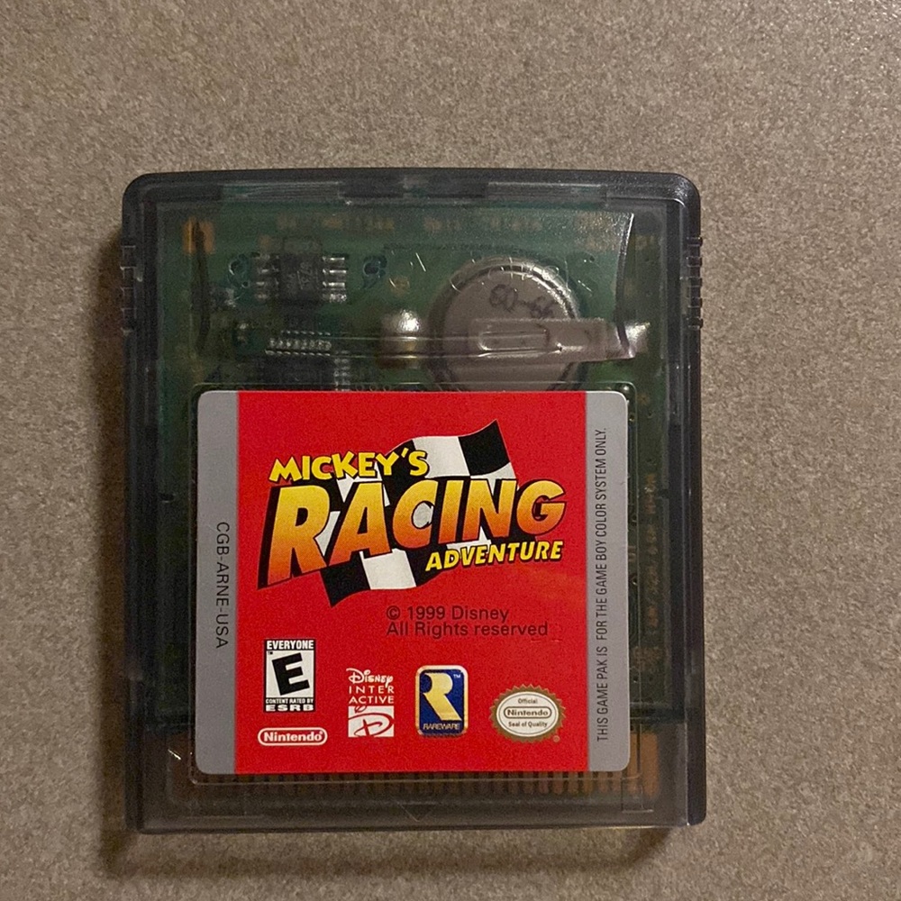 Nintendo Game Boy Color - Game - Mickey’s Racing Adventure